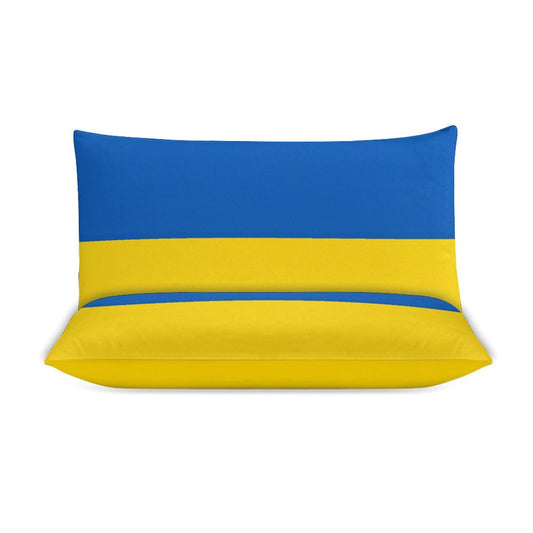Ukraine Flag Inspired 3-Piece Bedding Set (1 Duvet Cover + 2 Pillow Shams) – 102"×90"