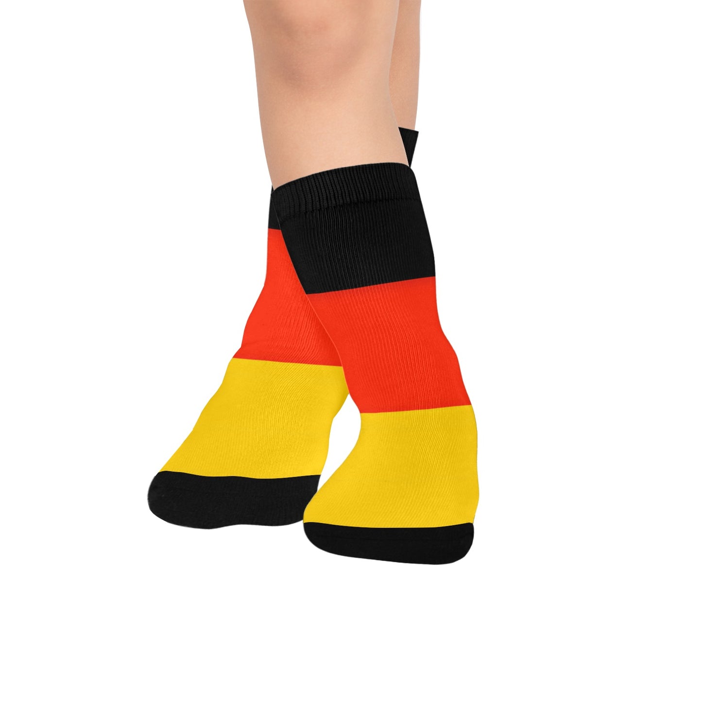 Germany Flag Inspired Kid's Socks (Made in the USA)