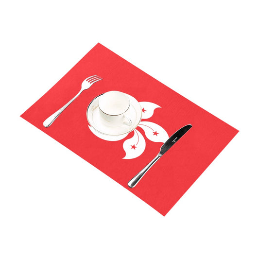 Hong Kong Flag Placemats 12" x 18" (Set of 6)