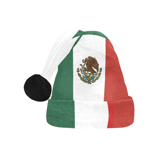 Mexico Flag Inspired Christmas Santa Hat
