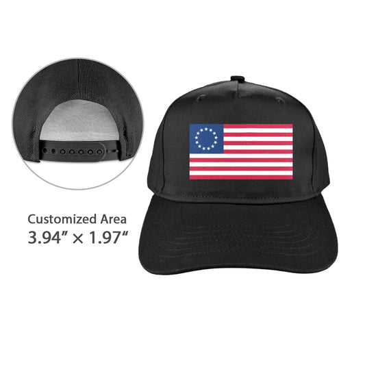 Betsy Ross Flag Baseball Cap (Made in USA)