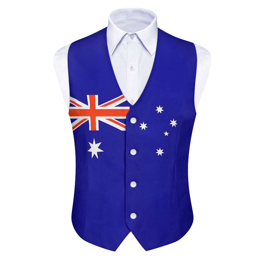 Australia Flag Suit vest jacket