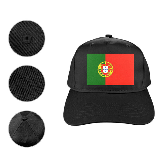 Portugal Flag Baseball Cap (Printed in the USA)
