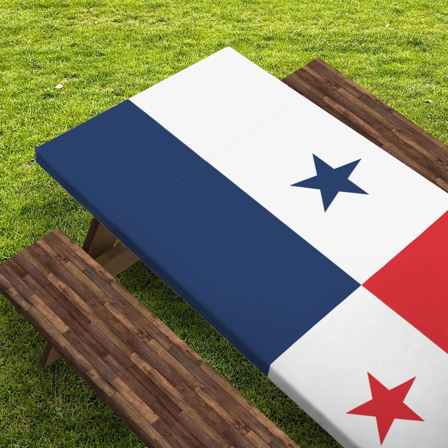 Panama Flag Picnic Table Cover (72" x 30") (Made in the USA)