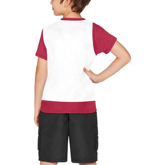 California Flag Boys Crew Neck T-Shirt Made in the USA