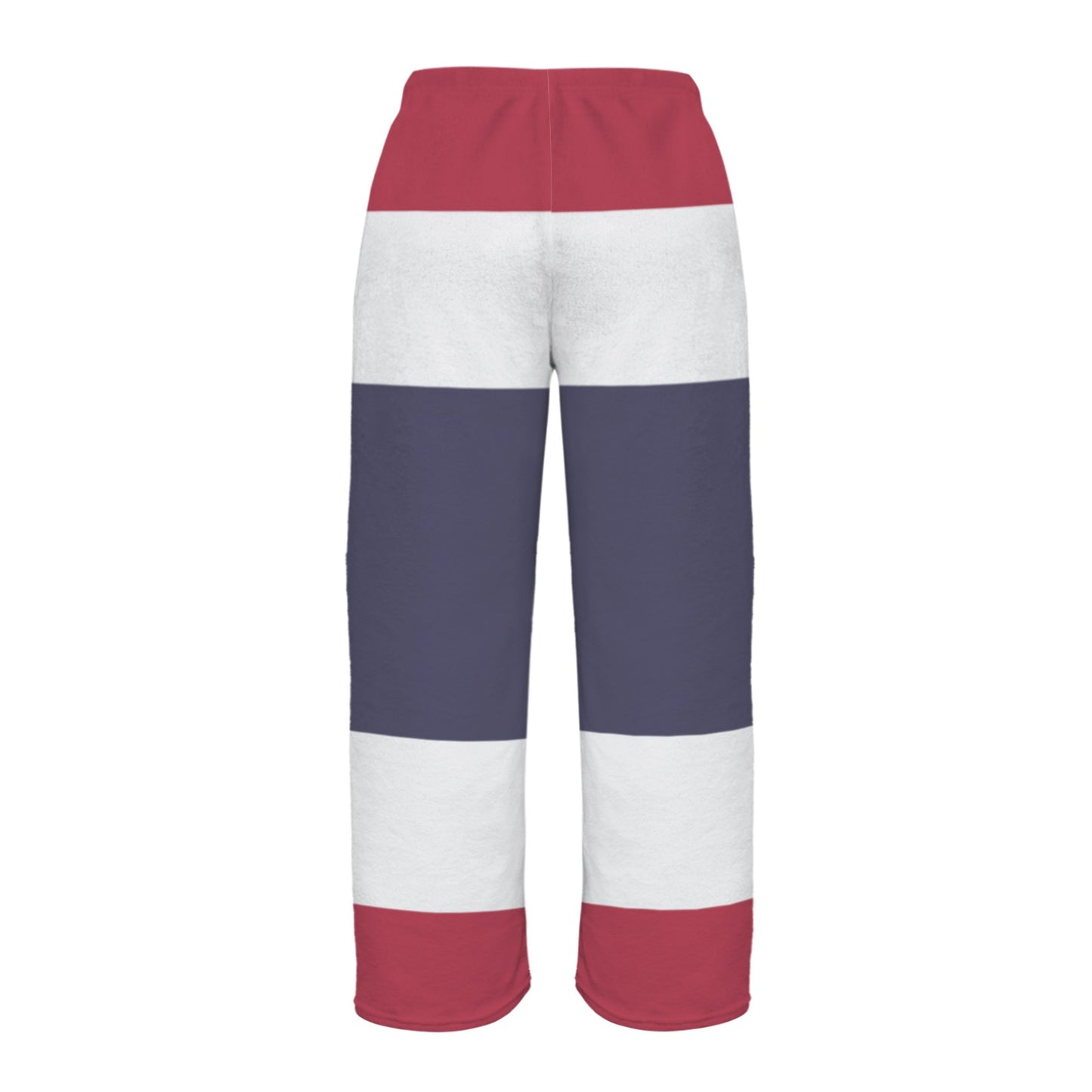 Thailand Flag Inspired Women's Flannel Pajama Trousers Made in the USA