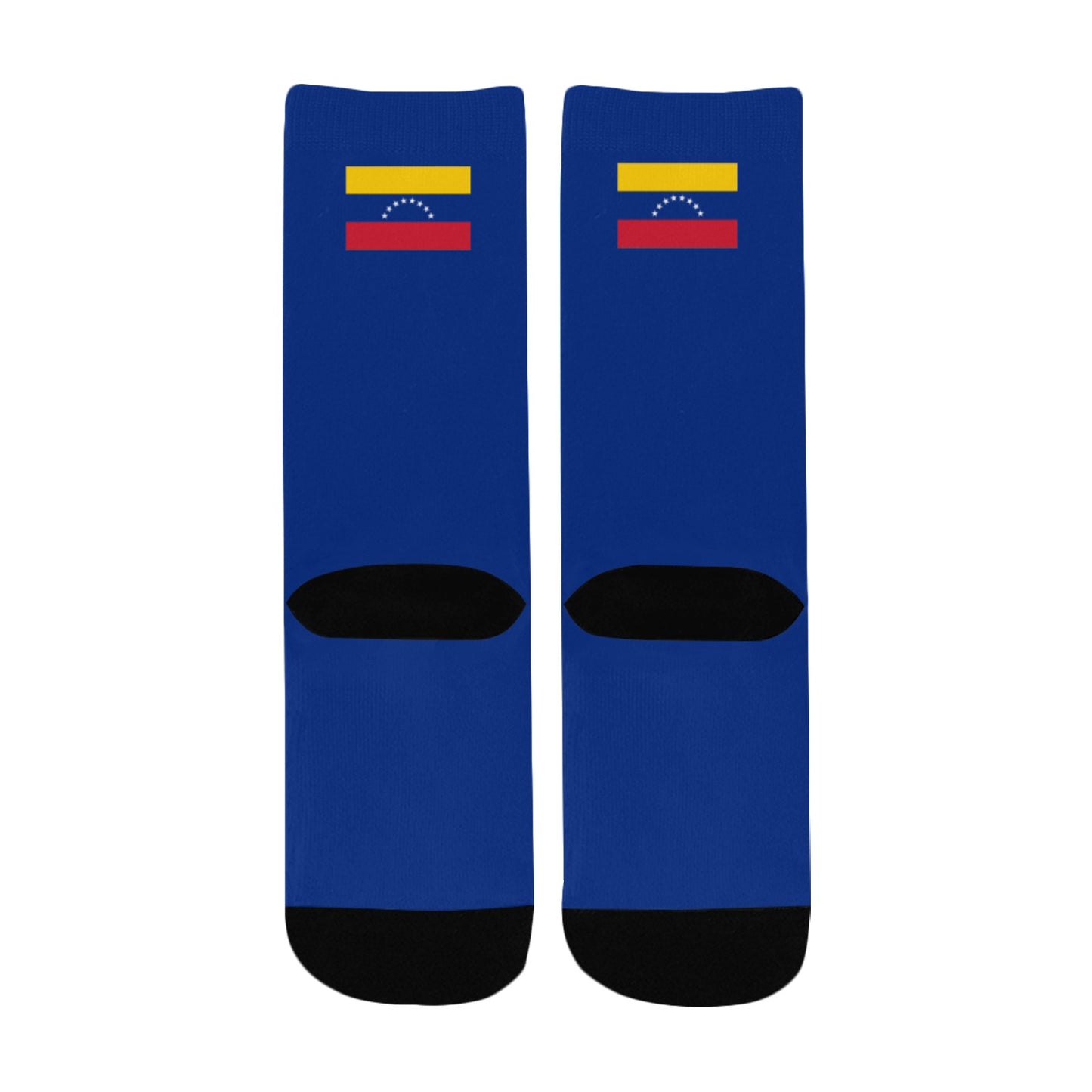 Venezuela Flag Inspired Kid's Custom Socks (Made in the USA)