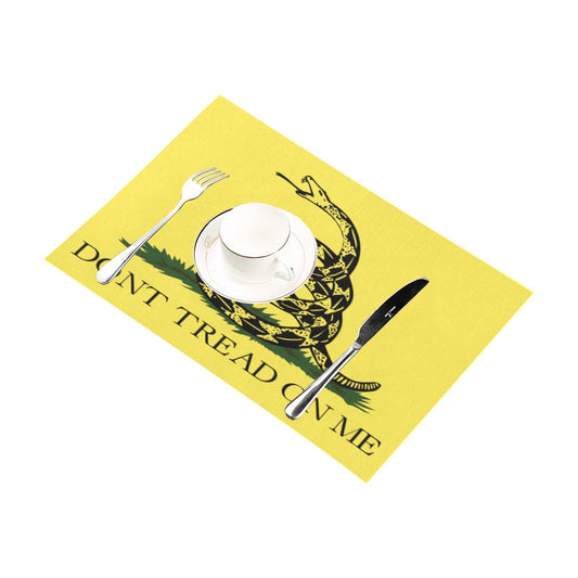 Gadsden Flag Placemats 12" x 18" (Set of 6)