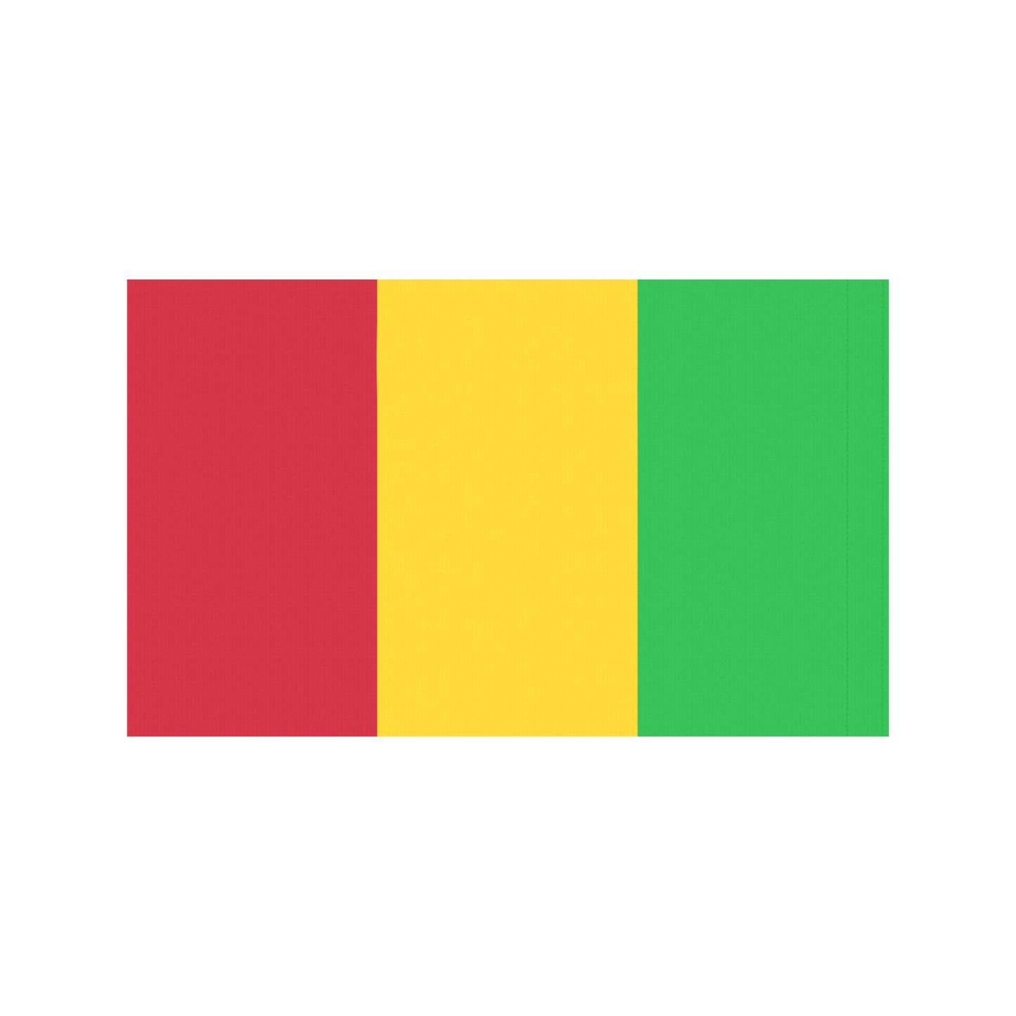 Red, yellow, green striped flag by Luv My Flag.