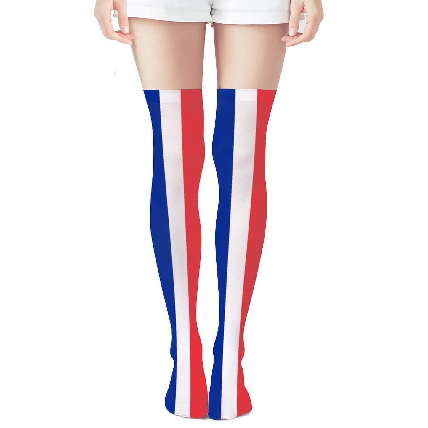 France Flag Trendy Stockings(Long)