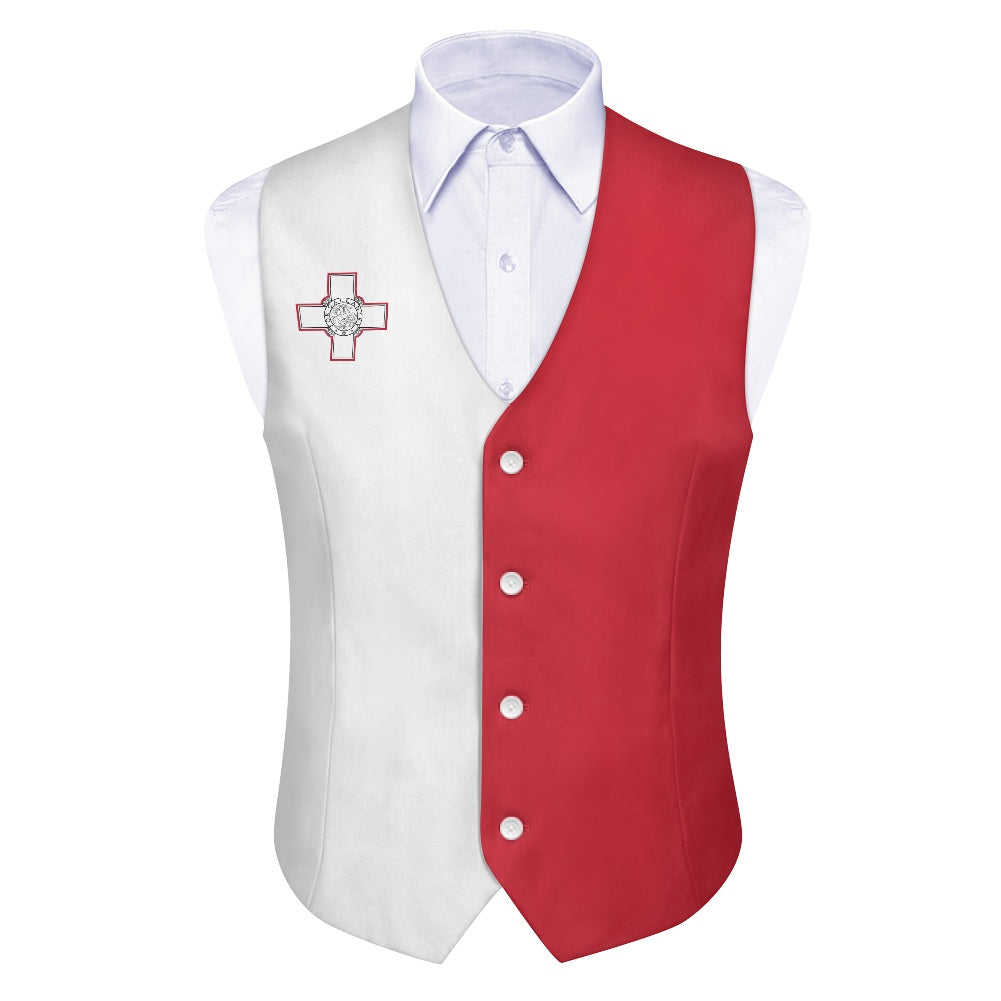 Malta Flag Suit vest jacket