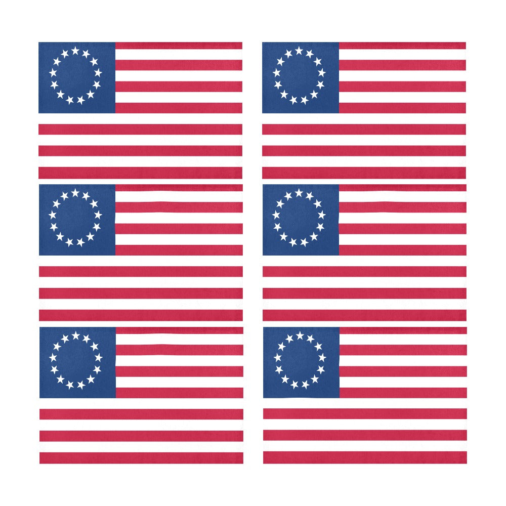 Betsy Ross Flag Placemats 12" x 18" (Set of 6)