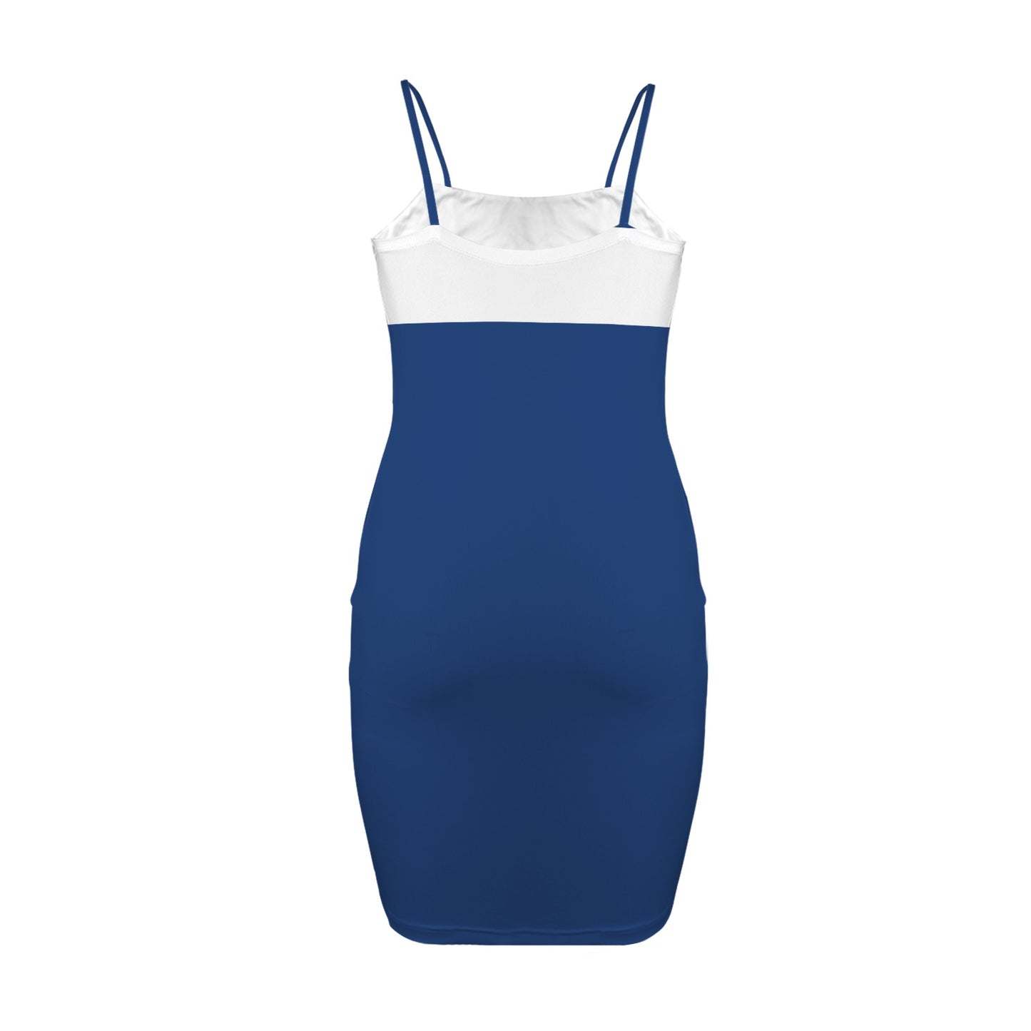 Colorado Flag Inspired Backless Spaghetti Strap Bodycon Dress