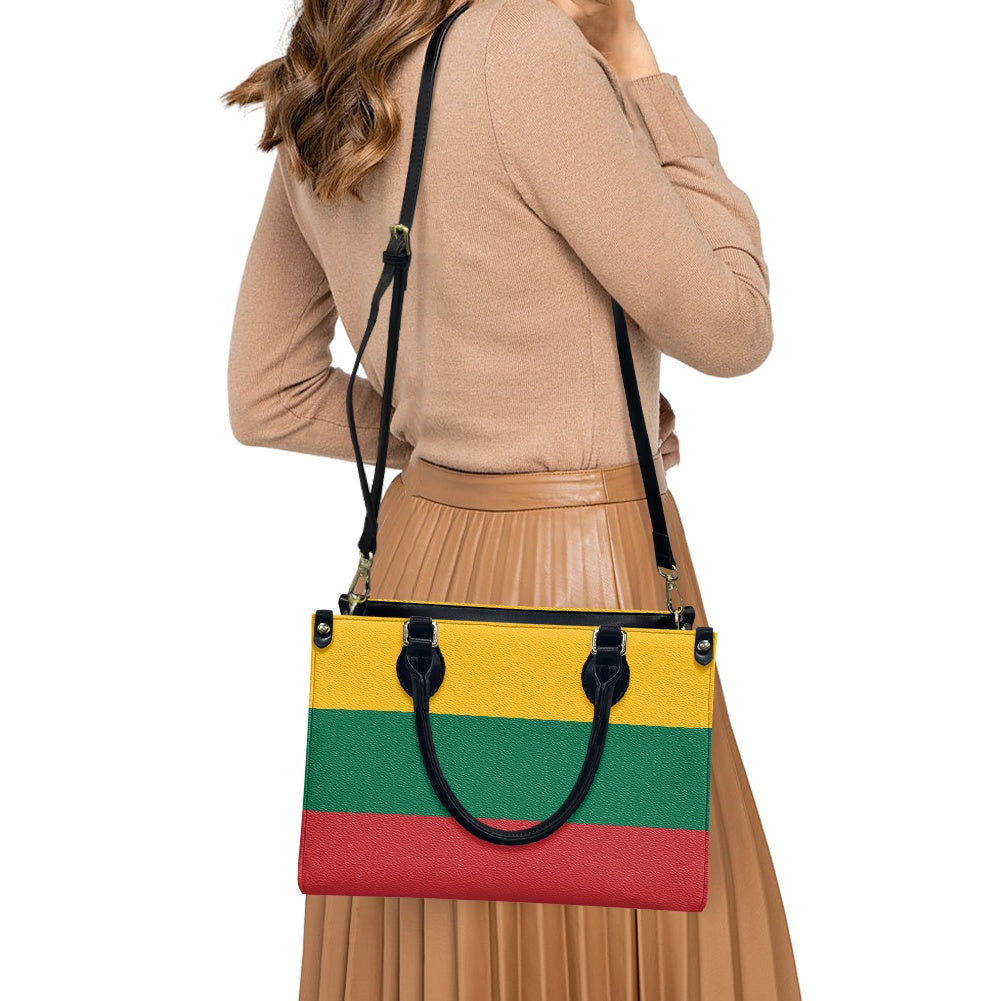 Lithuania Ladies PU handbag - Luv My Flag