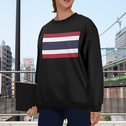 Thailand Flag Unisex Fleece Sweatshirt (Made in the USA)