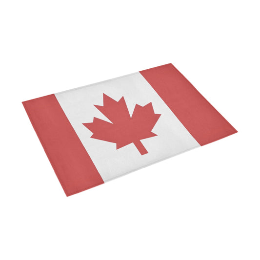 Canada Flag Inspired Doormat 30" x 18" (Sponge Material)
