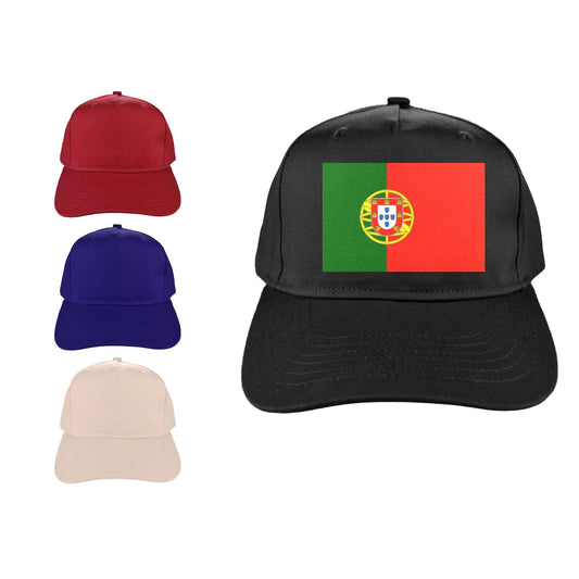 Portugal Flag Baseball Cap (Made in USA)