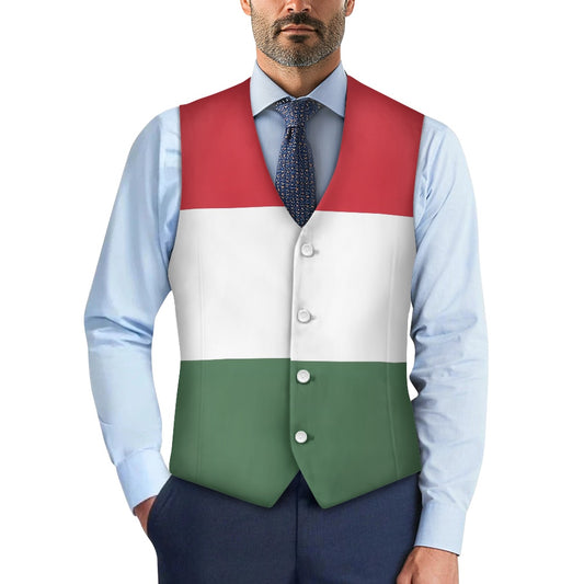 Hungary Flag Suit vest jacket