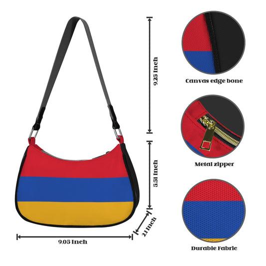 Armenia Flag Inspired. Women's Shoulder Bag