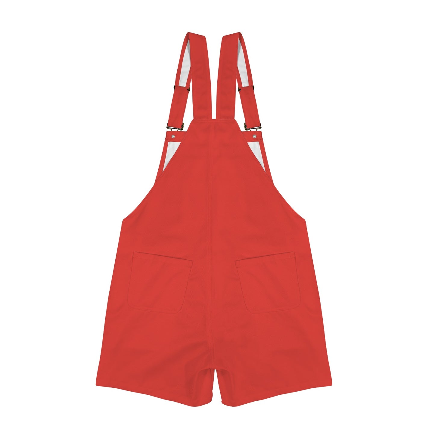 Vietnam Flag Inspired Unisex Suspender Overalls