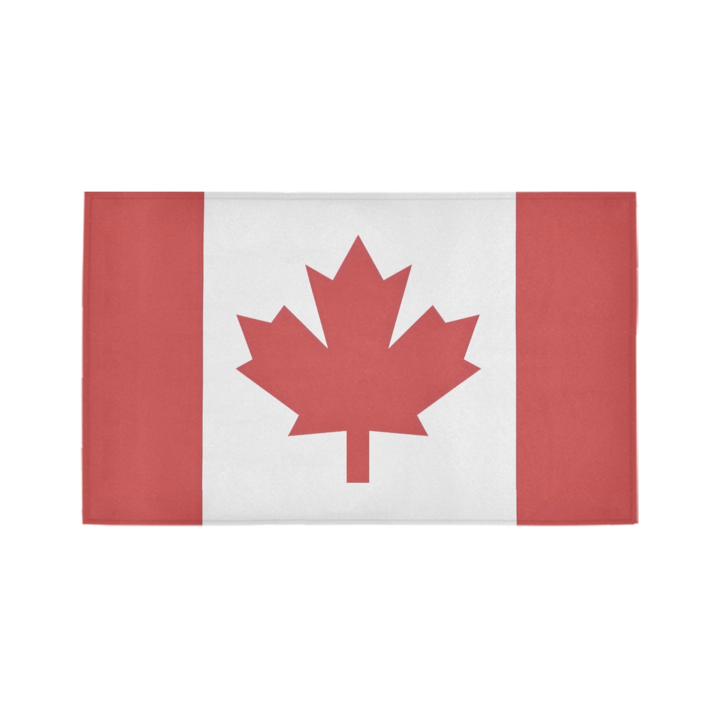 Canada Flag Inspired Doormat 30" x 18" (Sponge Material)