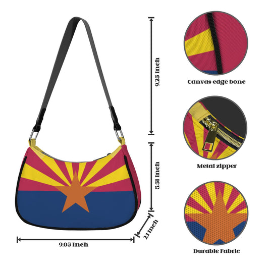 Arizona Flag Inspired Women's Shoulder Bag
