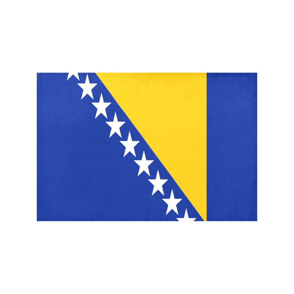 Bosnia and Herzegovina Flag Placemats 12" x 18" (Set of 6)