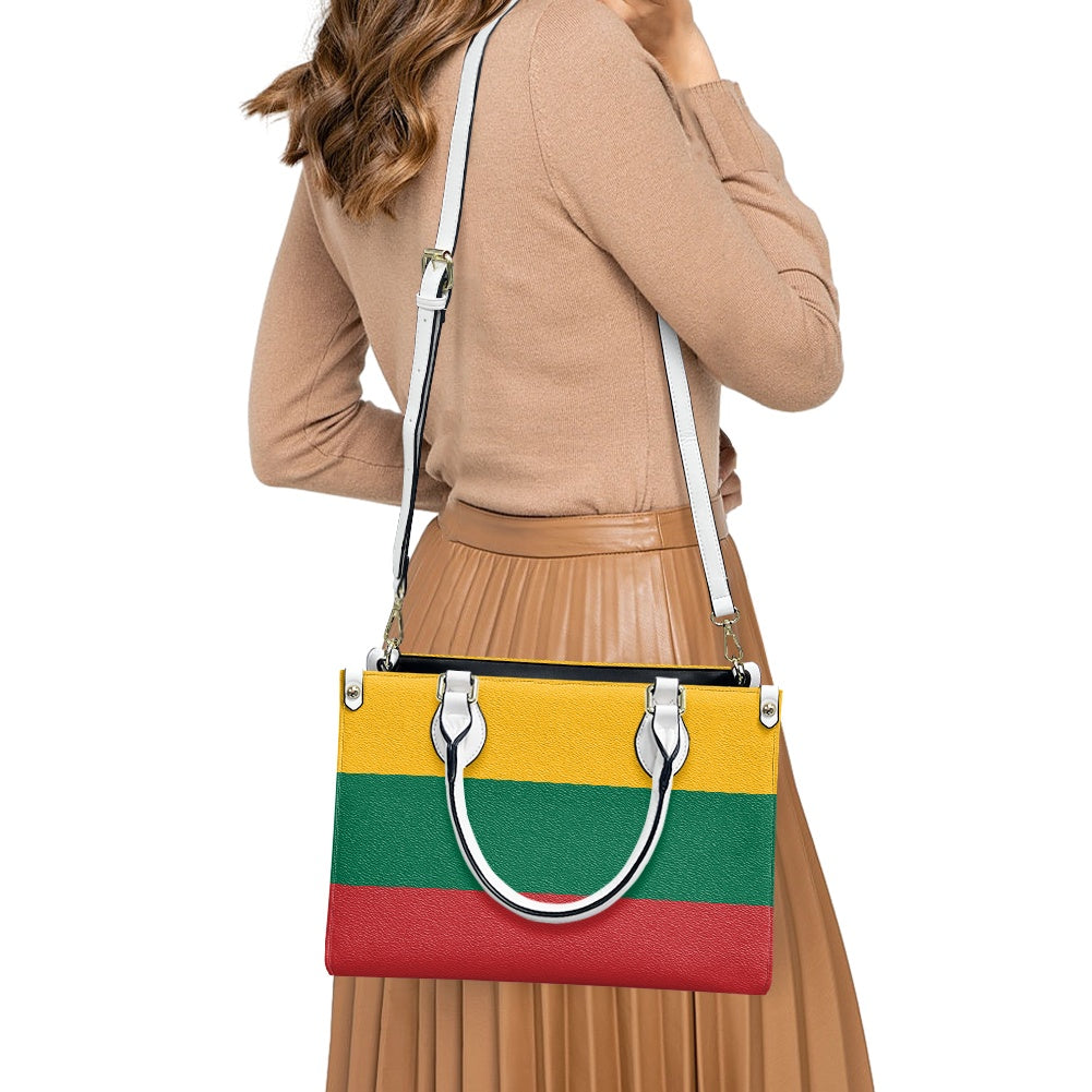 Lithuania Ladies PU handbag - Luv My Flag