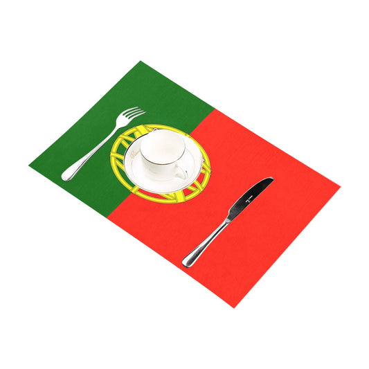 Portugal Flag Placemats 12" x 18" (Set of 6)