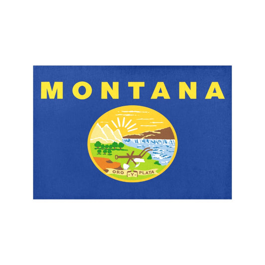 Montana flag featuring seal design, by Luv My Flag.