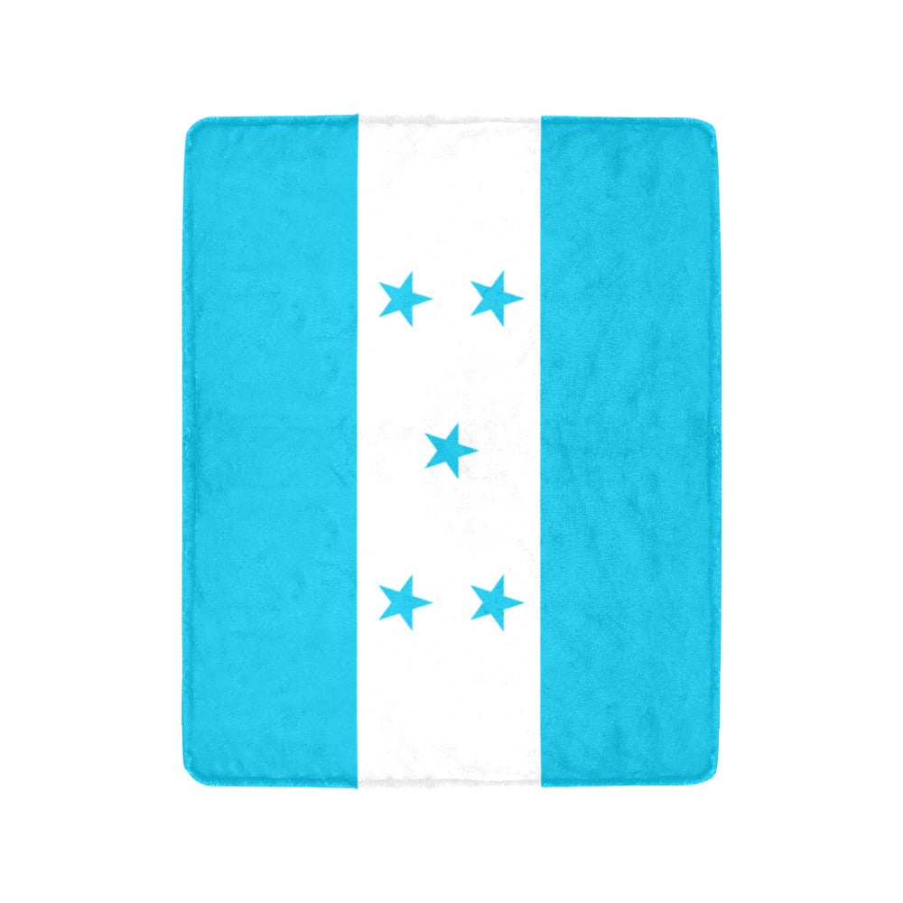 Luv My Flag blanket featuring Honduras flag with stars.