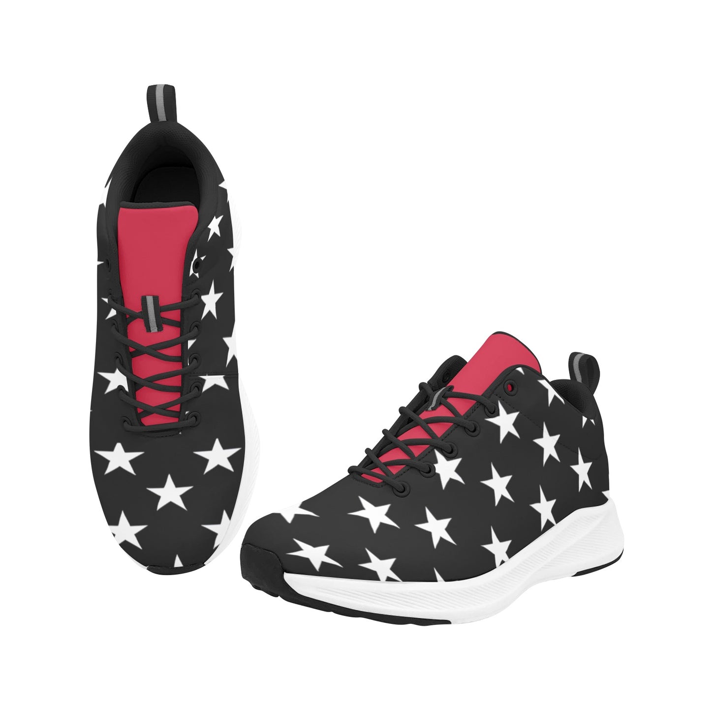 Thin Red Line Flag Inspired Men's Alpha Running Shoes