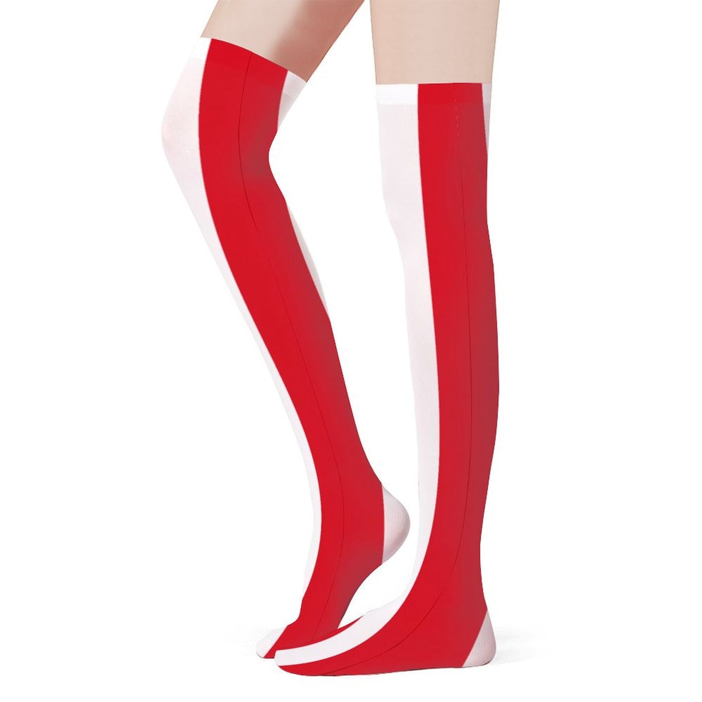 Peru Flag Trendy Stockings(Long)
