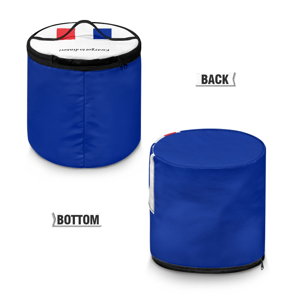 France Flag Inspired "Escargot to dinner!" Electric Pressure Cooker Insulation Bag