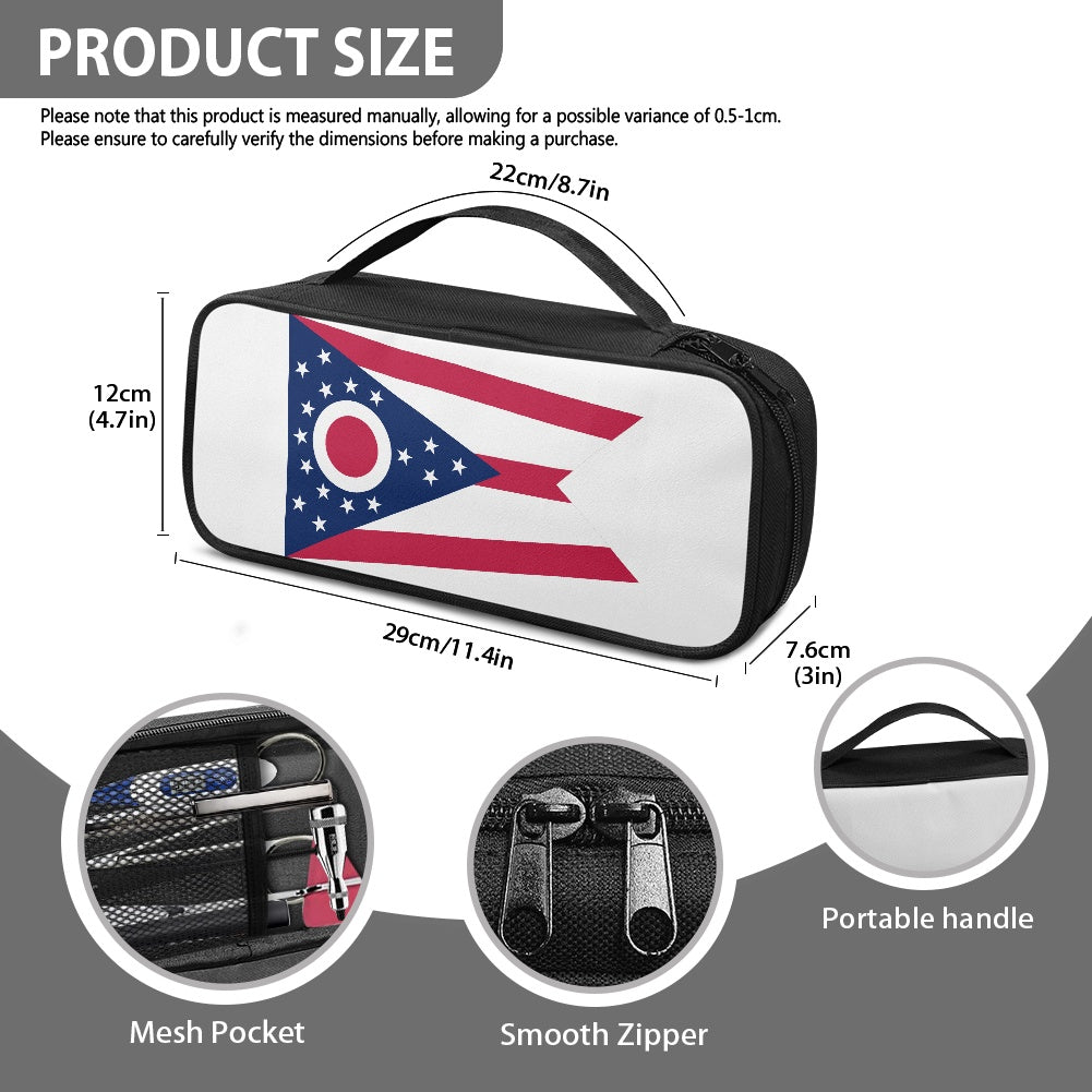 Ohio Flag Inspired Stethoscope Storage Bag
