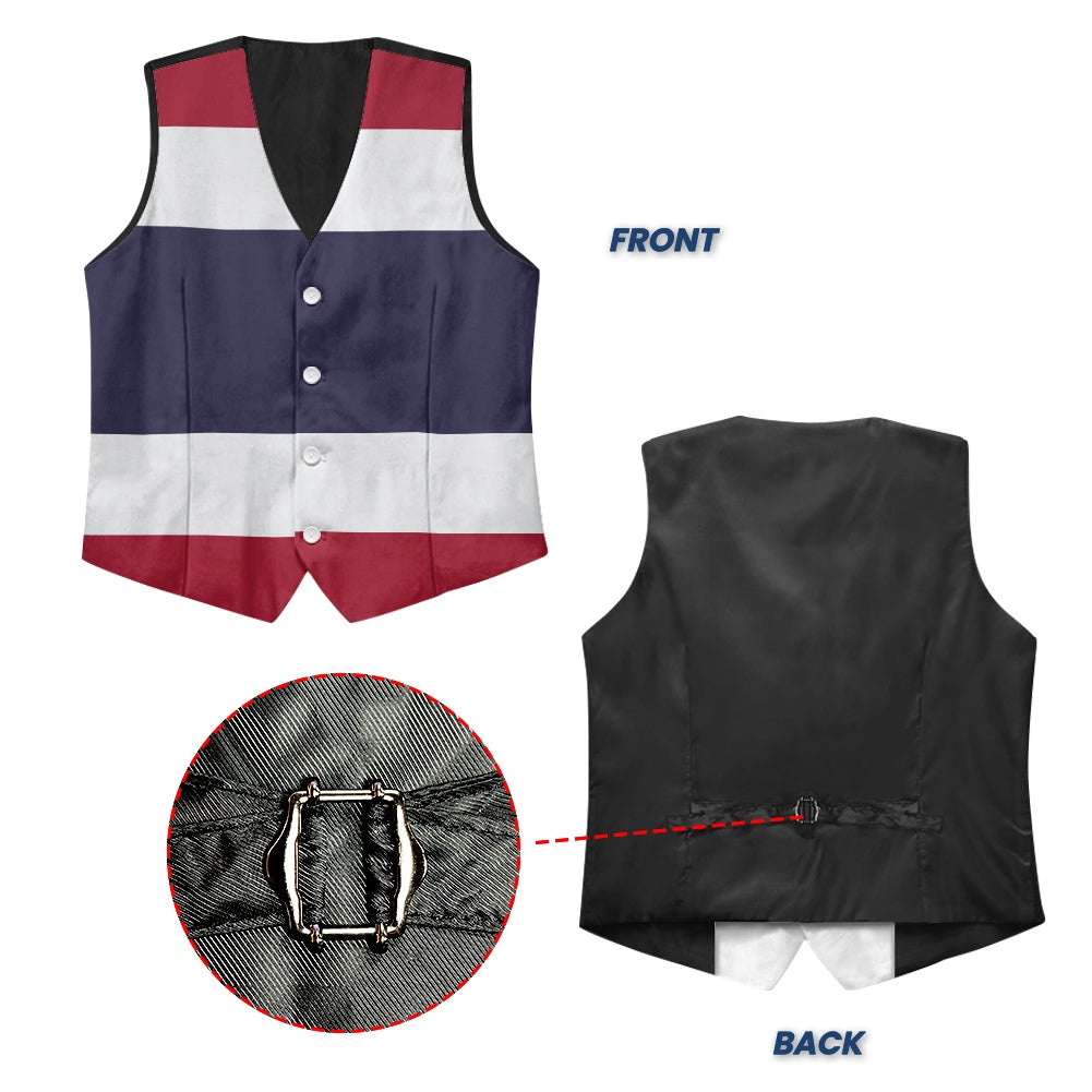 Thailand Flag Suit vest jacket