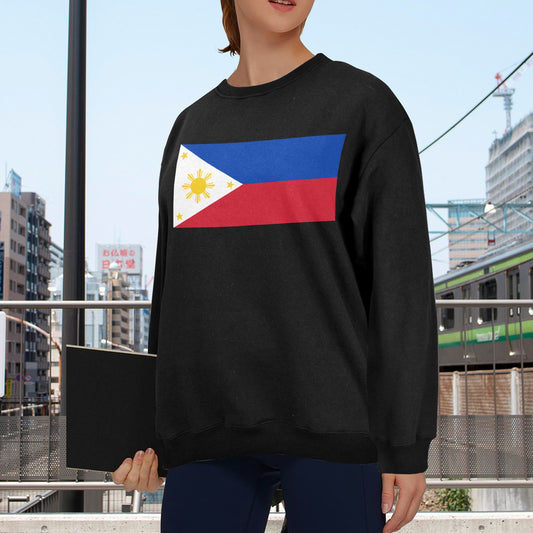 Philippines Flag Unisex Fleece Sweatshirt (Made in the USA)
