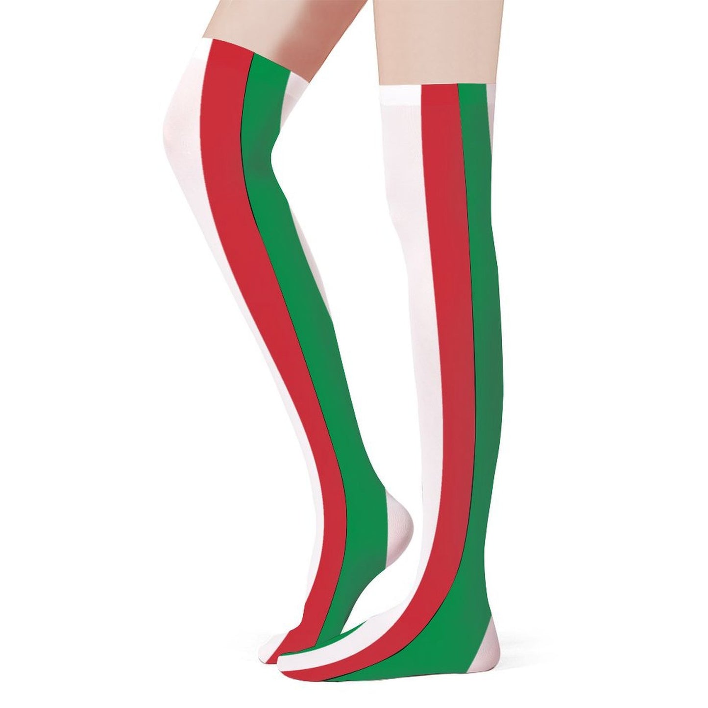 Italy Flag Trendy Stockings(Long)
