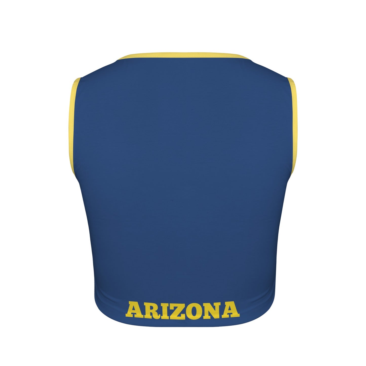 Arizona Flag Inspired Square Neck Crop Tank Tops