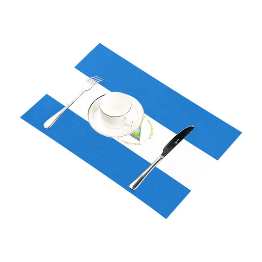 Nicaragua Flag Placemats 12" x 18" (Set of 6)