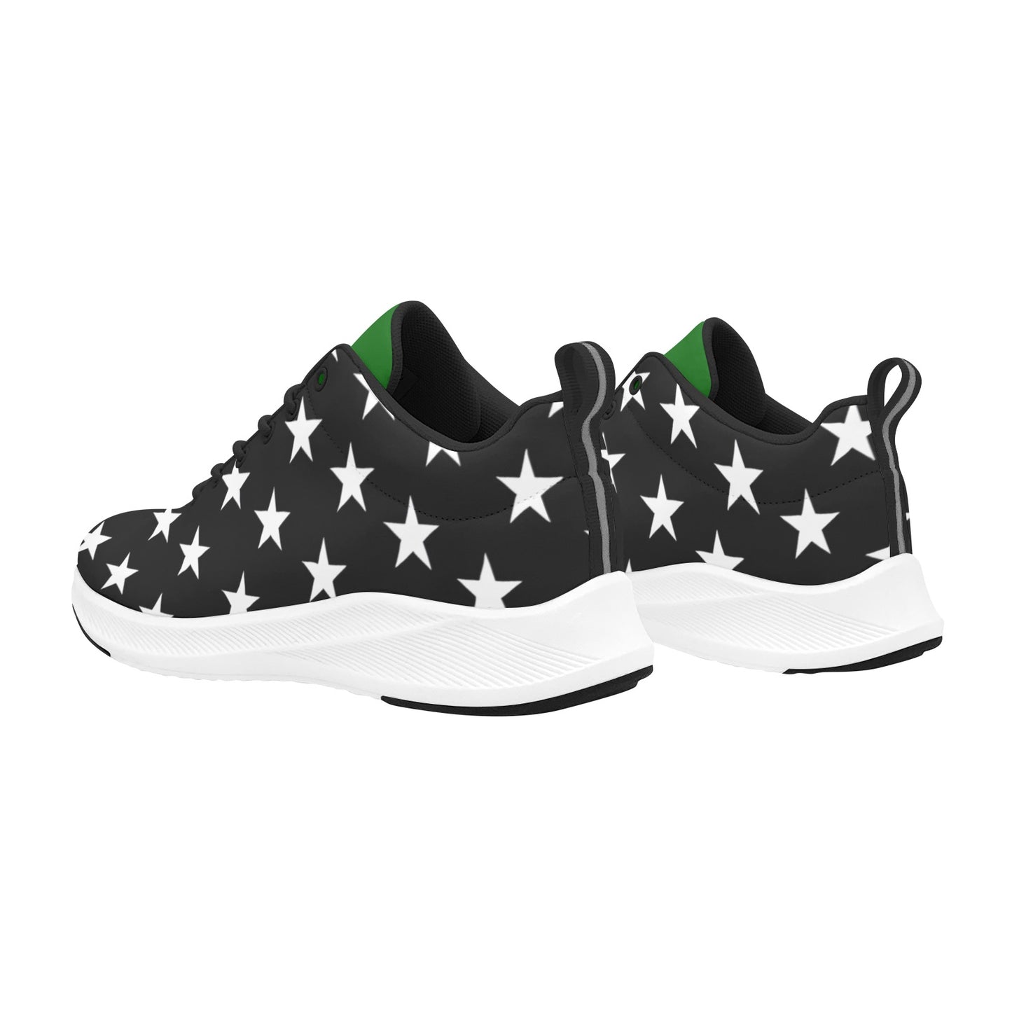 Thin Green Line Flag Inspired Men's Alpha Running Shoes