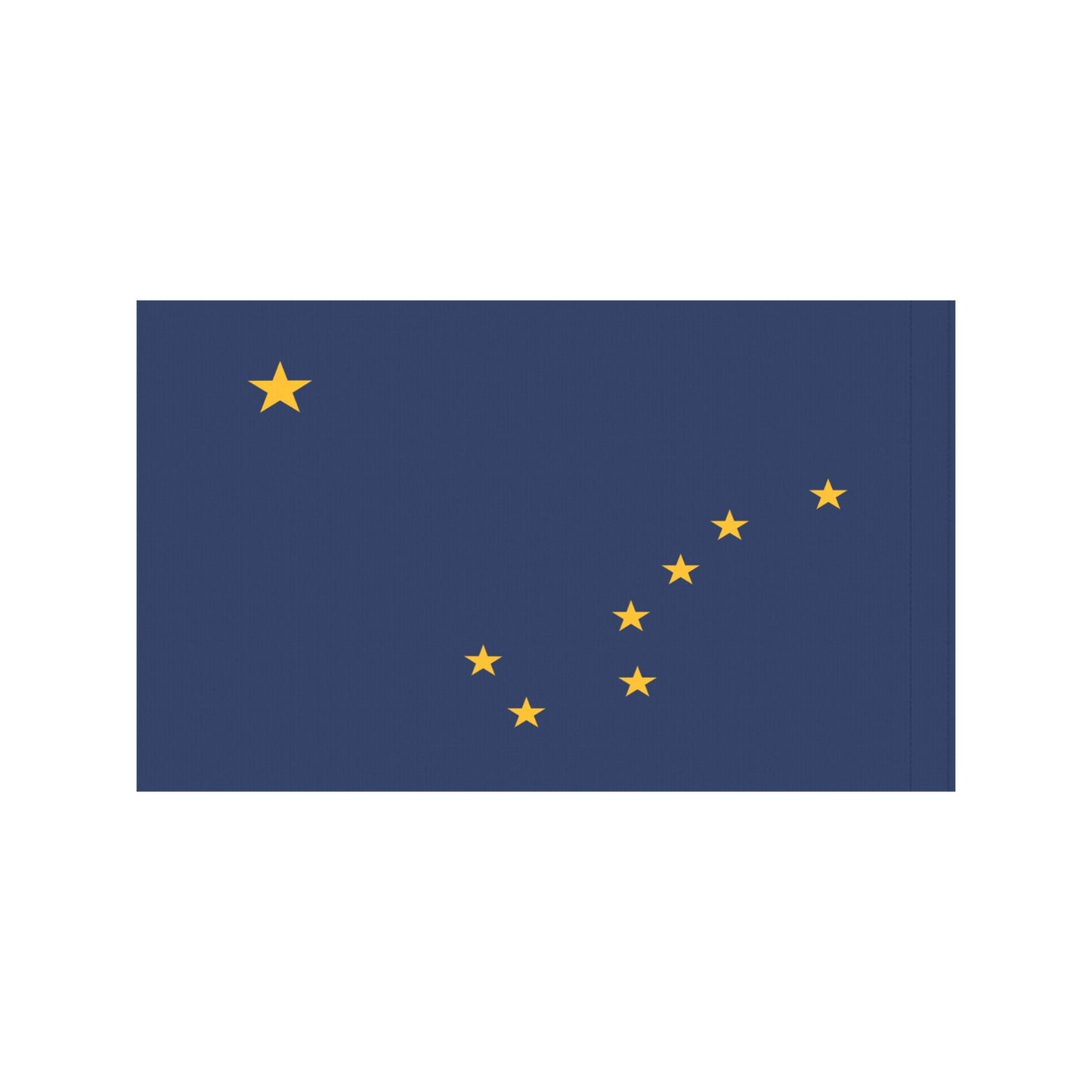 Alaska flag with stars, blue background by Luv My Flag.