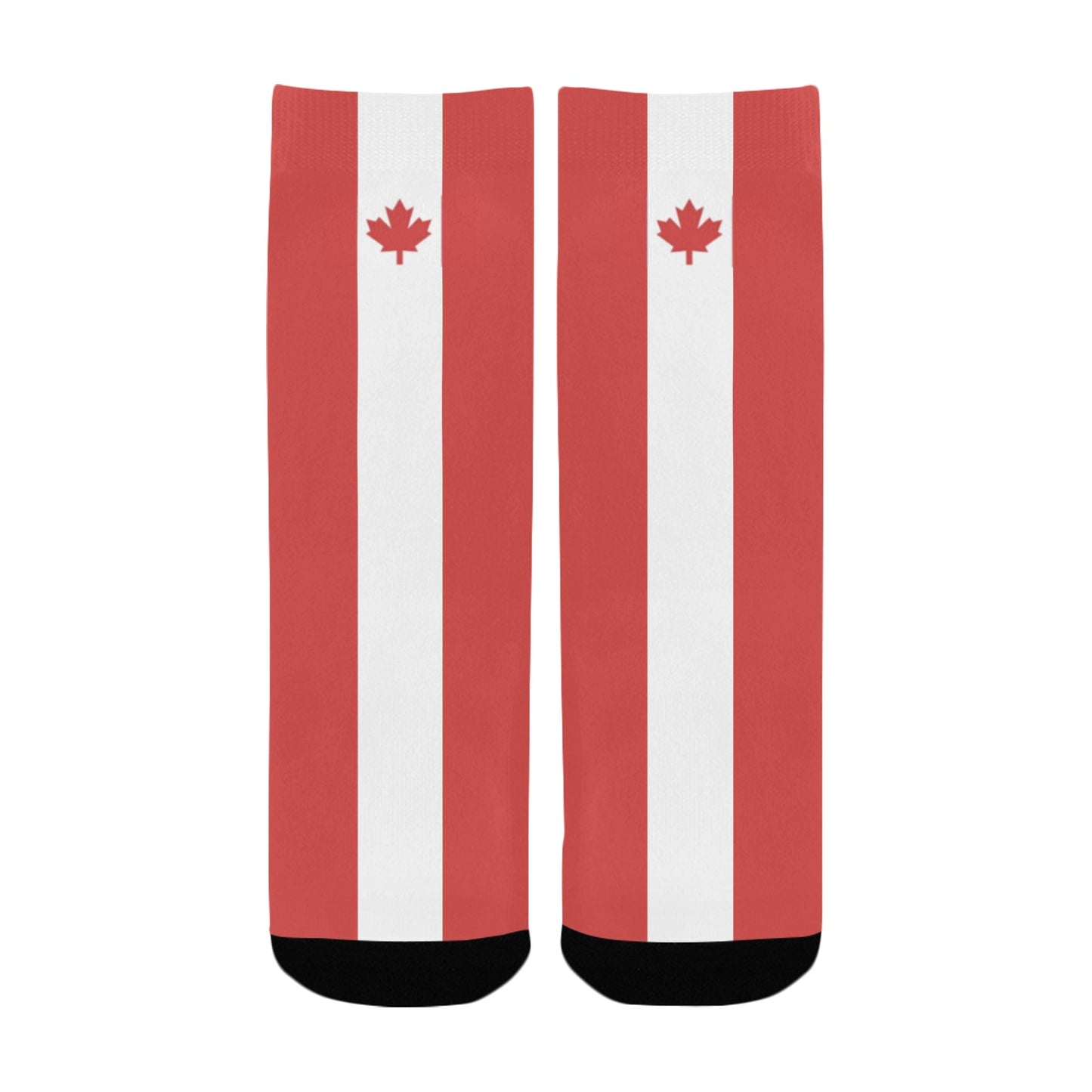 Canada Flag Inspired Kid's Custom Socks (Made in the USA)