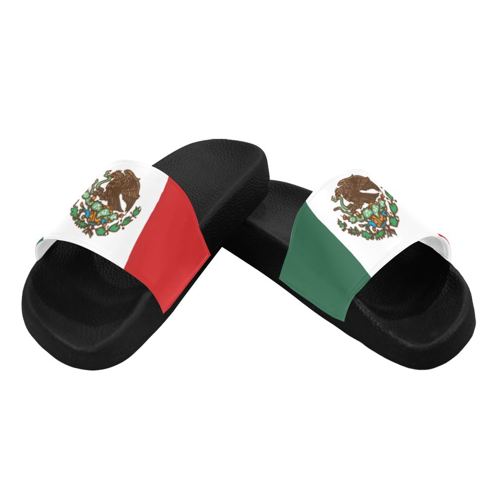Mexico Flag Inspired Men's Slide Sandals