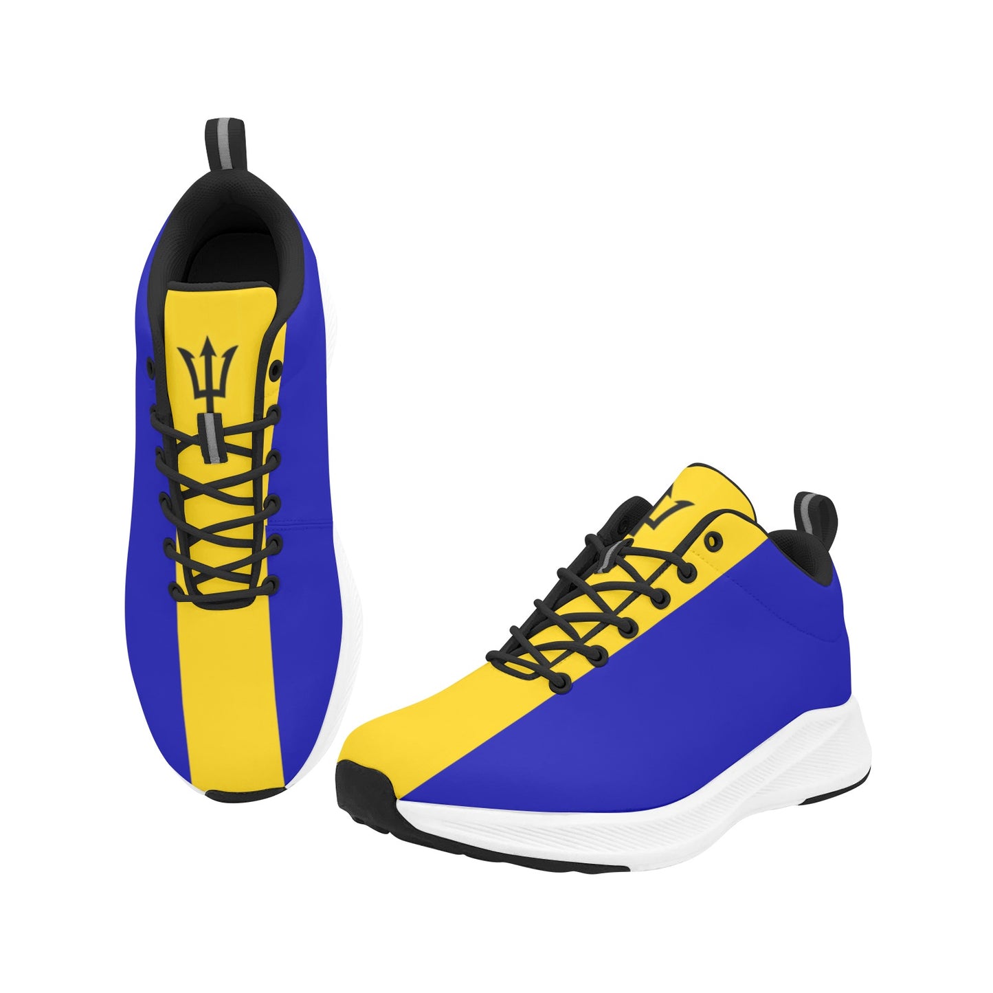 Barbados Flag Inspired Women's Alpha Running Shoes
