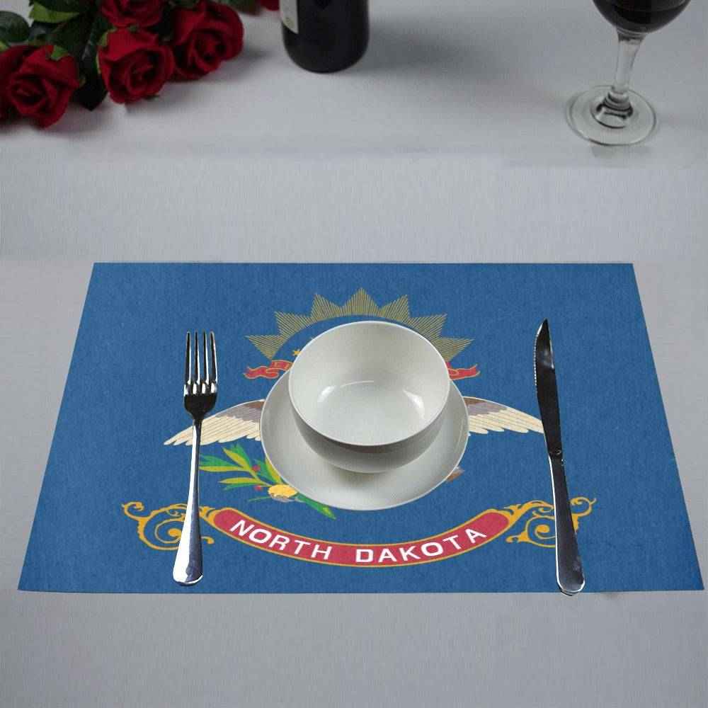 North Dakota Placemats 12" x 18" (Set of 6)