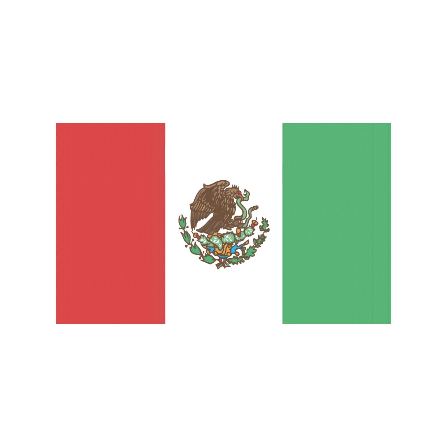 Luv My Flag Mexican flag with eagle and snake emblem.