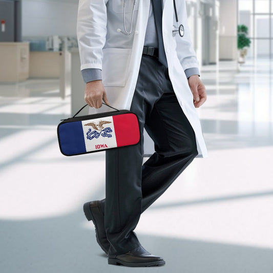 Iowa Flag Inspired Stethoscope Storage Bag