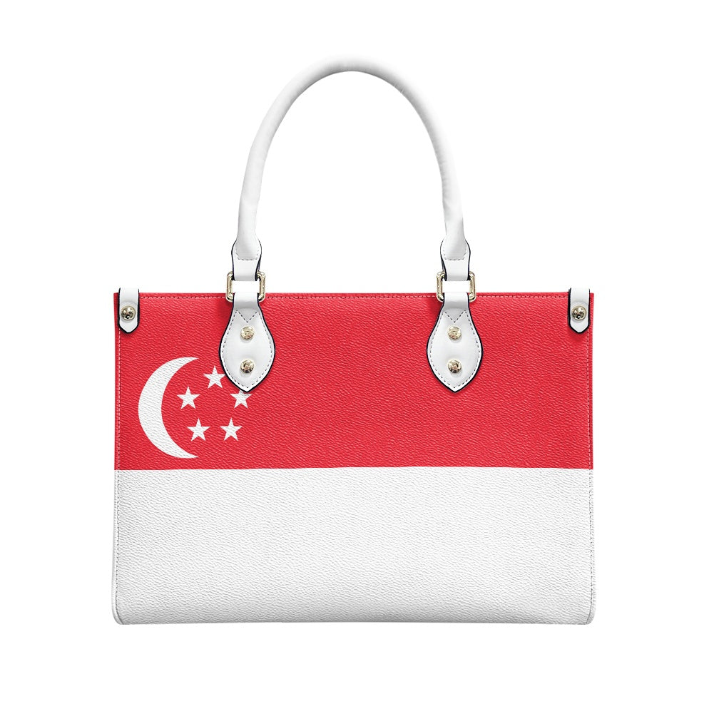 Singapore Ladies PU handbag - Luv My Flag