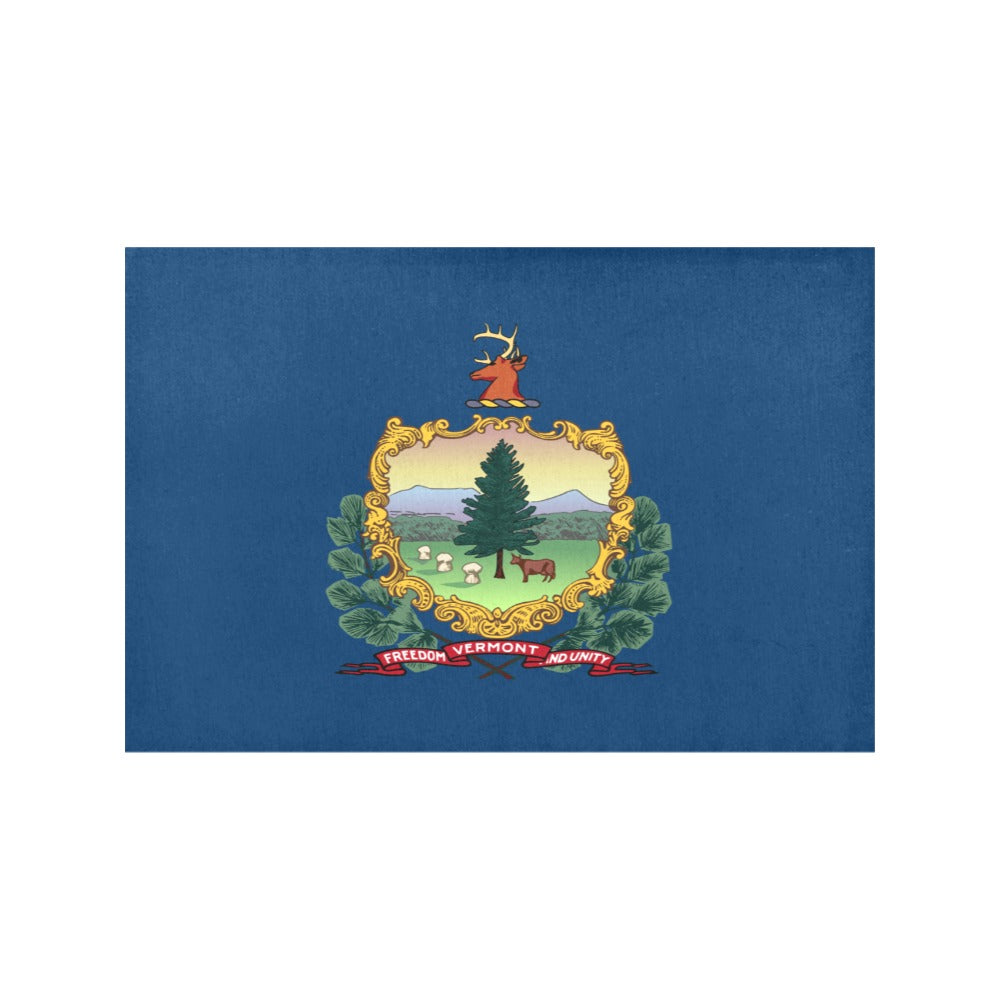 Vermont Flag Placemats 12" x 18" (Set of 6)